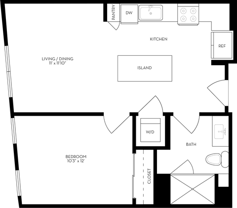 a blueprint of a floor plan of a house